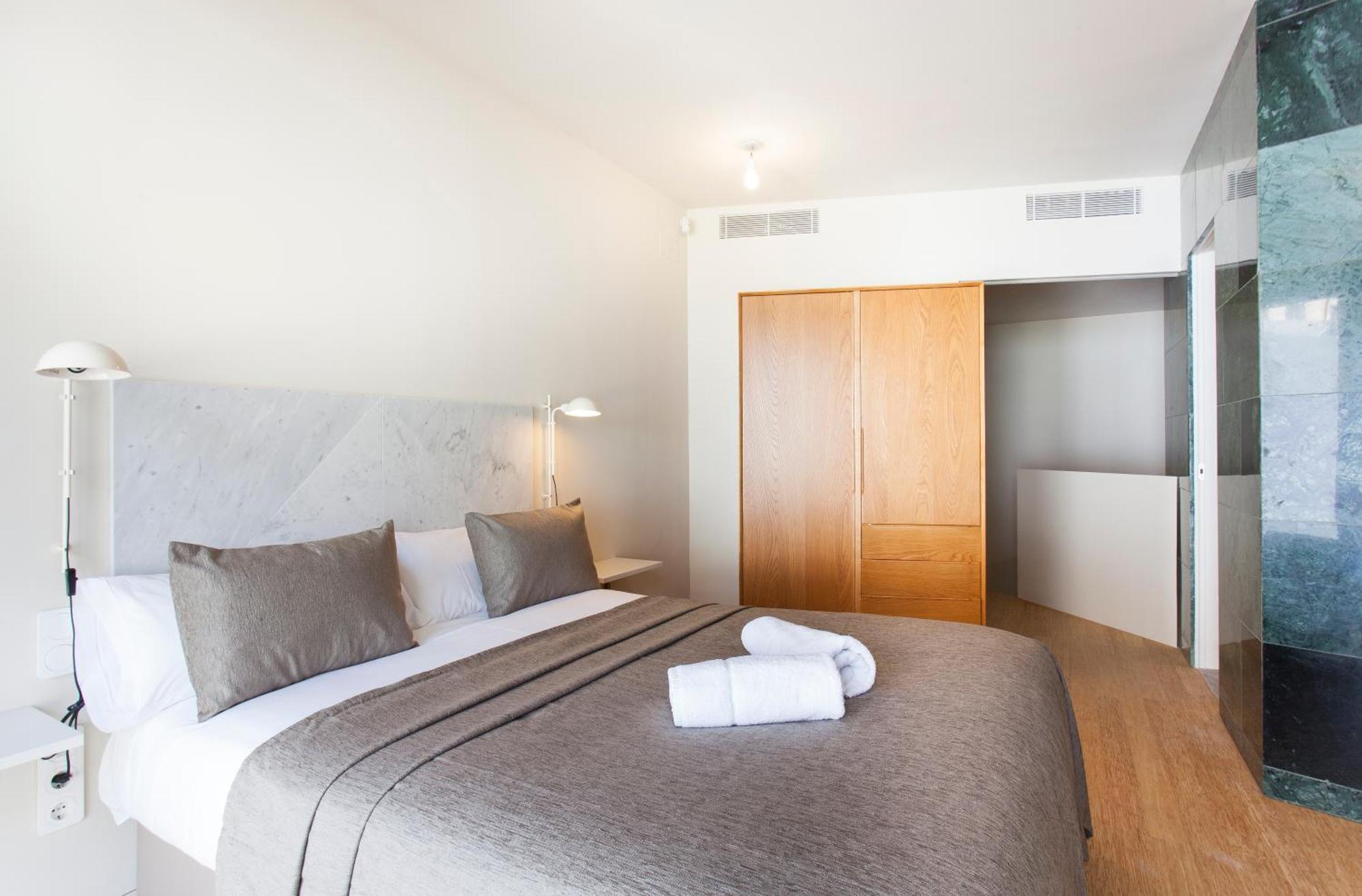 Aspasios City Oasis Apartments バルセロナ 部屋 写真