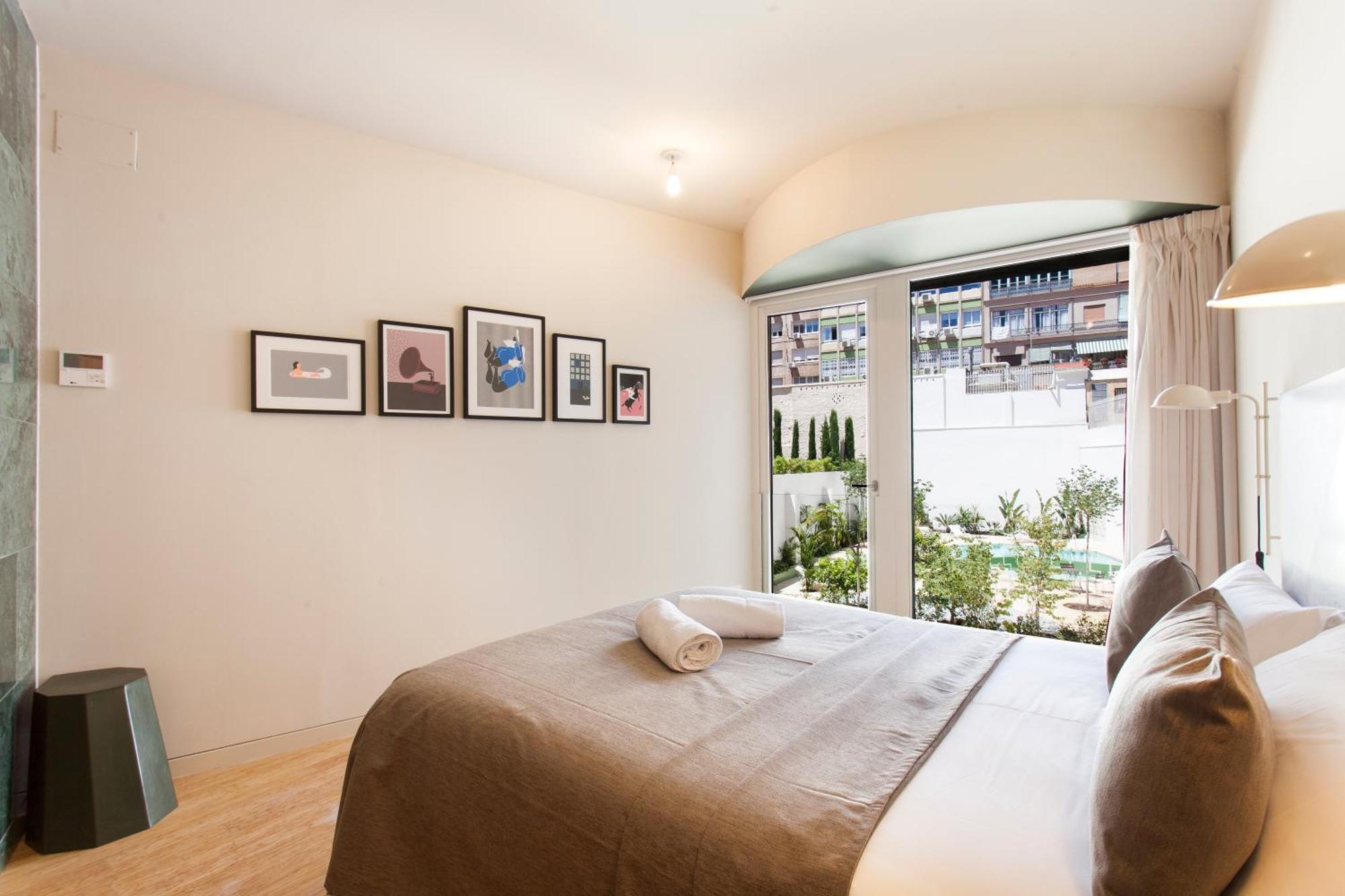 Aspasios City Oasis Apartments バルセロナ エクステリア 写真