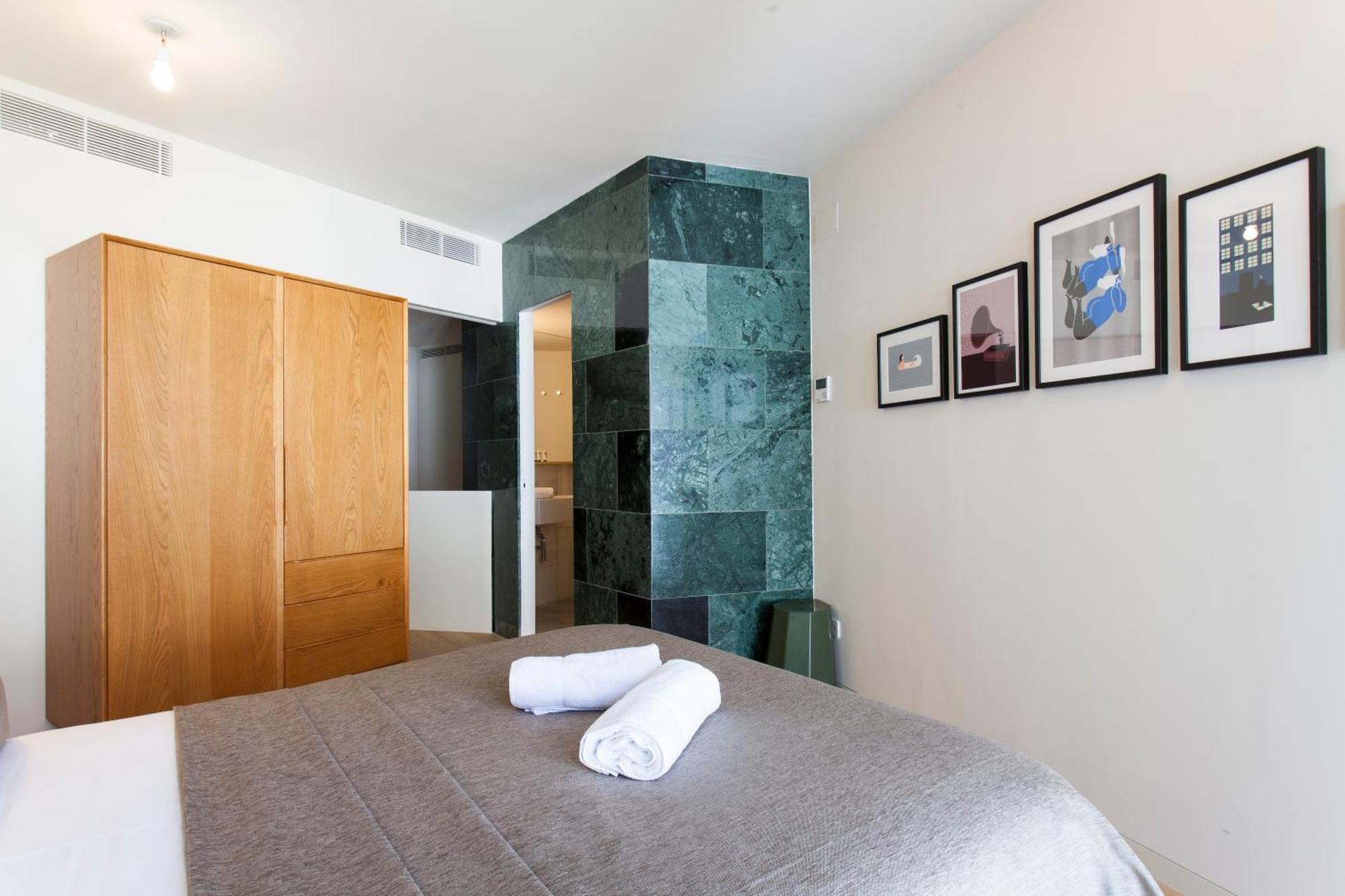 Aspasios City Oasis Apartments バルセロナ 部屋 写真